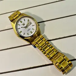 سیکو SEIKO 7S36-30X1-3040 دو تقویم با ایام هفته 2 زبانه لاتین و فارسی موتور ژاپن