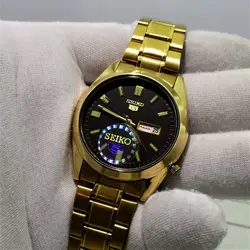 سیکو SEIKO 7S36-30X1-3040 دو تقویم با ایام هفته 2 زبانه لاتین و فارسی موتور ژاپن