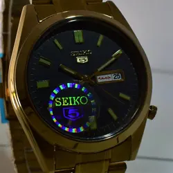 سیکو SEIKO 7S36-30X1-3040 دو تقویم با ایام هفته 2 زبانه لاتین و فارسی موتور ژاپن