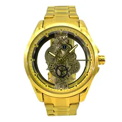 ساعت مچی LOOKWORLD WATCH جدید کوارتز طرح اتوماتیک  ( منبع انرژی باتری است )