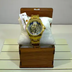ساعت مچی LOOKWORLD WATCH جدید کوارتز طرح اتوماتیک  ( منبع انرژی باتری است )