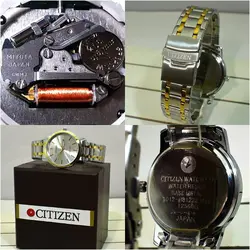 سیتیزن CITIZEN NO 12569G دو تقویم موتور ژاپن