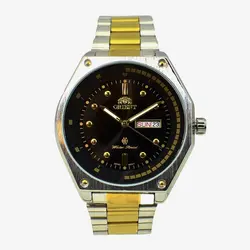 اورینت 2 تقویم ORIENT KY-CA9617 دورنگ صفحه مشکی موتور ژاپن