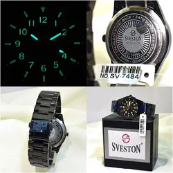 ساعت مردانه سوستون مدل SVESTON DEVOTION SV-7484G خلبانی