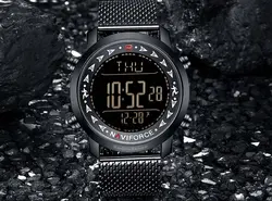 ( اتمام موجودی ) NAVIFORCE ساعت دوزمانه دیجیتالی هوشمند اولین بار ساعت  ناوی فورس فول امکانات ، قدم شمار ، مقدارمصرف کالری و ... توضیحات