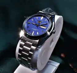 ( اتمام موجودی ) SEIKO 5 SK 300 موتور ژاپن سیکو موتور ژاپن &amp; کلا استیل ، با تقویم روزشمار و ایام هفته لاتین