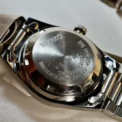 SEIKO 5 4S26-05X1 زنانه ساخت ژاپن سیکو 5 زنانه با موتور قدرتمند ژاپن ** درب استیل ** با تقویم روزشمار و ایام هفته لاتین و فارسی