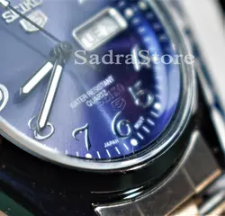 SEIKO 5 SK320 ساخت ژاپن سیکو موتور ژاپن &amp; کلا استیل ، با تقویم روزشمار وایام هفته لاتین