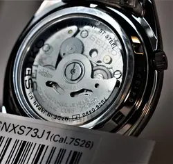 SEIKO 5 WATCH SNXS73J1 اتوماتیک اورجینال ژاپن سیکو 5 اتومات ساخت ژاپن موتور سیکو ** 21 سنگ اصل ** فول استیل ** دو تقویمه