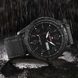 ((( اتمام موجودی ))) NAVIFORCE موتور اورجینال ژاپن جدید ناوی فورس کلاسیک اورجینال * ضدآب 3ATM * دوتقویمه روز شمار وایام هفته* باطراحی صفحه شکیل