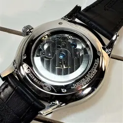 JAEGER-LECOULTRE AUTOMATIC NO.176.2.64S کلکسیونی جاگر لکولتره اتوماتیک *** شیشه کریستال سافایر *** ساده و خوش طرح . کمیاب