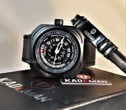 KADEMAN NO:663 جدید اسپورت کادمن موتور ژاپن * 2 تقویم روز شمار و ایام هفته بسیار خوش طرح * ضدآب 3atm درحدآب باران توضیحات..