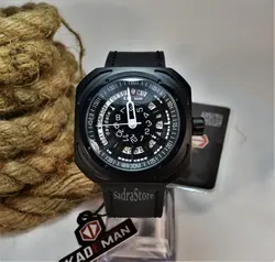 KADEMAN NO:663 جدید اسپورت کادمن موتور ژاپن * 2 تقویم روز شمار و ایام هفته بسیار خوش طرح * ضدآب 3atm درحدآب باران توضیحات..