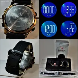 KADEMAN فول هوشمند ساعت دیجیتالی هوشمند کادمن نهایت امکانات در یک ساعت ، قدم شمار ، مقدارمصرف کالری و ...