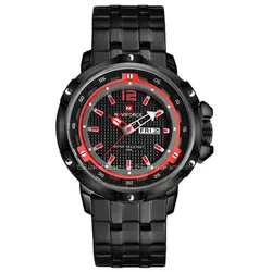 NAVIFORCE NF9073M موتور اورجینال ژاپن جدید ناوی فورس اسپورت اورجینال * ضدآب 3atm درحدآب باران شیشه ضدخش * دوتقویمه روز شمار وایام هفته