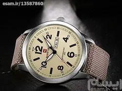 NAVIFORCE NF9101M موتور اورجینال ژاپن جدید ناوی فورس کلاسیک اورجینال * ضدآب 3atm درحدآب باران شیشه ضدخش * دوتقویمه روز شمار وایام هفته