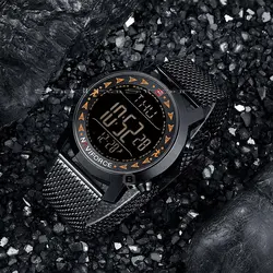 NAVIFORCE NF9130 ساعت دوزمانه دیجیتالی هوشمند اولین بار ناوی فورس نهایت امکانات در یک ساعت ، قدم شمار ، مقدارمصرف کالری و ...