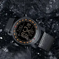 NAVIFORCE NF9130 ساعت دوزمانه دیجیتالی هوشمند اولین بار ناوی فورس نهایت امکانات در یک ساعت ، قدم شمار ، مقدارمصرف کالری و ...