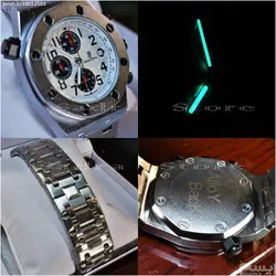AUDEMARS PIGUET ـ AP اودمار پیکه 4 موتوره کرنوگراف ،، صفحه مشبک بهمراه تقویم روز شمار ،، شیشه کریستال ،، بسیار جذاب