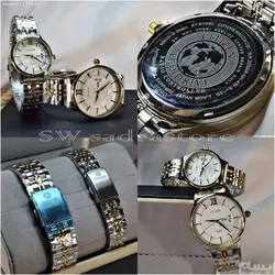 CITIZEN ECO-DRIVE 8059G ساخت ژاپن ست سیتیزن اکودرایو ** فول استیل ** دورنگ ** دو تقویم ** آنتی مغناطیس ** شیشه سافایر
