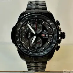 CASIO Edifice EF-558 ژاپن ادیفایس 4 موتوره کرنوگراف دو تقویم *** فول استیل *** موتور بسیار قدرتمند ژاپن *** کیفیت +AAA