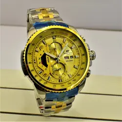 CASIO Edifice EF-558 ژاپن ادیفایس 4 موتوره کرنوگراف دو تقویم *** فول استیل *** موتور بسیار قدرتمند ژاپن *** کیفیت +AAA