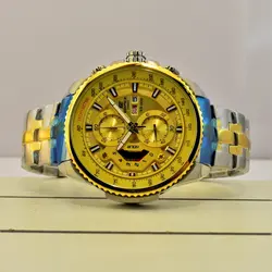 CASIO Edifice EF-558 ژاپن ادیفایس 4 موتوره کرنوگراف دو تقویم *** فول استیل *** موتور بسیار قدرتمند ژاپن *** کیفیت +AAA