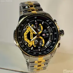 CASIO Edifice EF-558 ژاپن ادیفایس 4 موتوره کرنوگراف دو تقویم *** فول استیل *** موتور بسیار قدرتمند ژاپن *** کیفیت +AAA