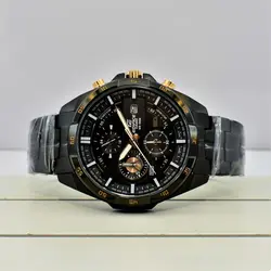 CASIO Edifice EFR-556 ژاپن ادیفایس 4 موتوره کرنوگراف با تقویم روزشمار *** فول استیل *** موتور قدرتمند ژاپن *** کیفیت +AAA