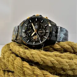 CASIO Edifice EFR-556 ژاپن ادیفایس 4 موتوره کرنوگراف با تقویم روزشمار *** فول استیل *** موتور قدرتمند ژاپن *** کیفیت +AAA