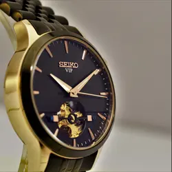 SEIKO VIP - SK1412L اتوماتیک سیکو VIP اتومات زنانه ژاپن 21 سنگ ** فول استیل ** صفحه طرح دار