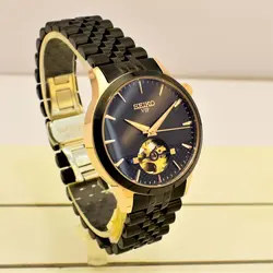 SEIKO VIP - SK1412L اتوماتیک سیکو VIP اتومات زنانه ژاپن 21 سنگ ** فول استیل ** صفحه طرح دار