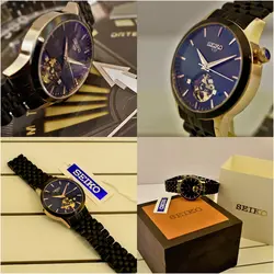 SEIKO VIP - SK1412L اتوماتیک سیکو VIP اتومات زنانه ژاپن 21 سنگ ** فول استیل ** صفحه طرح دار
