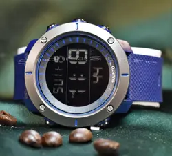 SUUNTO TRAVERSE دیجیتالی سانتو تمام دیجیتالی * فول امکانات * رنگ سرمه ای بادورشیشه نوک مدادی