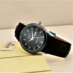 TISSOT 1853 TO1114L موتورژاپن تیسوت زنانه 2 تقویم ** شیشه سافایرکریستال قاب فول استیل بسیارزیبا و سنگین *