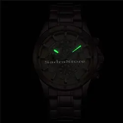 شاهکار NAVIFORCE NF9149M موتور ژاپن رنگ بینظیر ناوی فورس 4 موتوره فولتایم * ضدآب 3ATM استیل * نایاب و بسیار شیک * توضیحات..