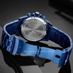 شاهکار NAVIFORCE NF9149M موتور ژاپن رنگ بینظیر ناوی فورس 4 موتوره فولتایم * ضدآب 3ATM استیل * نایاب و بسیار شیک * توضیحات..