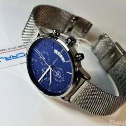 CRRJU WATCH 2261 جدید کلاسیک 4 موتوره کرنوگراف ،، ساعتی بسیار شیک و مجلسی ،، رنگ ثابت ،، ضدآب 3ATM