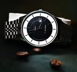LAROS QUARTZ 5 STAR موتورژاپن لاروس موتور ژاپن ،، درب استیل ،، باصفحه دو رنگ و تقویم روزشمار بسیار شیک و لوکس