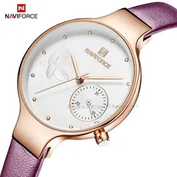 شاهکارجدید NAVIFORCE NF5001M جدید موتور ژاپن ناوی فورس زنانه 2 موتوره * واقعا کیفیت استثنایی موتور پایین تاریخ روز شمار * رنگ بینظیرتوضیحات..