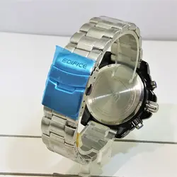CASIO Edifice 5177 EF-560 ژاپن صفحه نسکافه ای ادیفایس 5 موتوره کرنوگراف با تقویم روزشمار *** فول استیل *** موتور قدرتمند ژاپن *** کیفیت +AAA