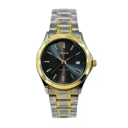 CASIO WATCH MTP1199 ساخت ژاپن کاسیو با موتور قدرتمند میوتا ژاپن ** 2 رنگ با صفحه مشکی ** درب استیل ** دارای تاریخ روز شمار