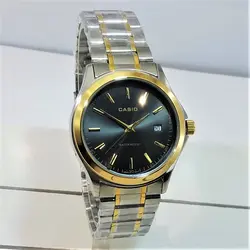 CASIO WATCH MTP1199 ساخت ژاپن کاسیو با موتور قدرتمند میوتا ژاپن ** 2 رنگ با صفحه مشکی ** درب استیل ** دارای تاریخ روز شمار