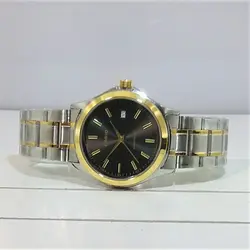 CASIO WATCH MTP1199 ساخت ژاپن کاسیو با موتور قدرتمند میوتا ژاپن ** 2 رنگ با صفحه مشکی ** درب استیل ** دارای تاریخ روز شمار
