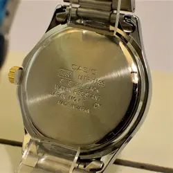 CASIO WATCH MTP1199 ساخت ژاپن کاسیو با موتور قدرتمند میوتا ژاپن ** 2 رنگ با صفحه مشکی ** درب استیل ** دارای تاریخ روز شمار