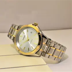 CASIO WATCH MTP1199 ساخت ژاپن کاسیو با موتور قدرتمند میوتا ژاپن ** صفحه نقره ای ** درب استیل ** دارای تاریخ روز شمار