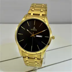 FITRON NO:9326M اورجینال ژاپن فیترون اصل ژاپن کلاسیک ** دو تقویم تاریخ روز شمار و ایام هفته لاتین و عربی**