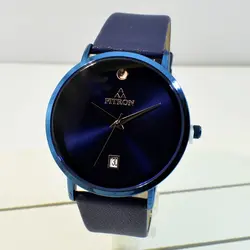 FITRON NO:7961M اورجینال ژاپن فیترون کلا سرمه ای کلاسیک با صفحه ساده ** تاریخ روز شمار ** اصل ژاپن ** رنگ نایاب و بینظیر