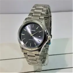 CASIO WATCH MTP1199 ساخت ژاپن کاسیو با موتور قدرتمند میوتا ژاپن ** رنگ بسیار جذاب سرمه ای ** درب استیل ** دارای تاریخ روز شمار