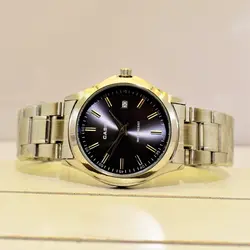 CASIO WATCH MTP1199 ساخت ژاپن کاسیو با موتور قدرتمند میوتا ژاپن ** رنگ بسیار جذاب سرمه ای ** درب استیل ** دارای تاریخ روز شمار